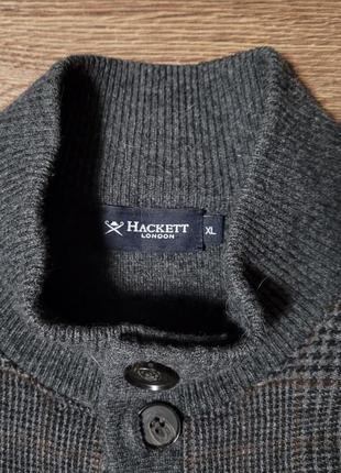 Шерстяной кардиган hackett london.5 фото