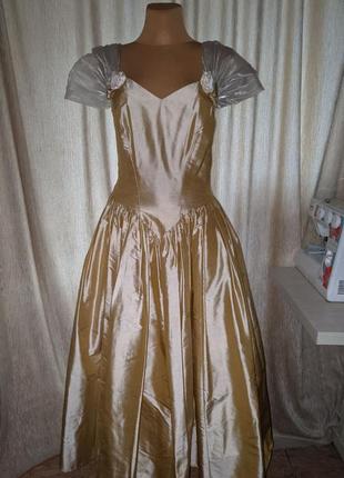 Английское винтажное вечернее пышное платье принцессы gladgrass