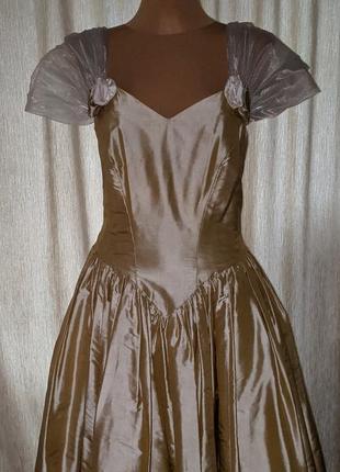 Англійська вінтажна вечірня пишна розкішна сукня принцеси gladgrass3 фото