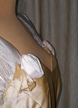 Англійська вінтажна вечірня пишна розкішна сукня принцеси gladgrass6 фото