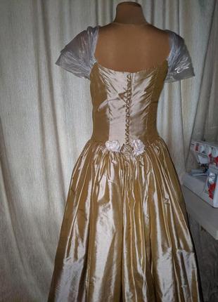 Англійська вінтажна вечірня пишна розкішна сукня принцеси gladgrass9 фото