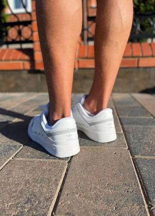 Женские кроссовки adidas drop step low white / smb3 фото
