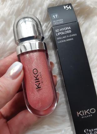 Блиск kiko milano 17, блиск кіко 17