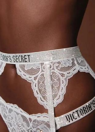 Victoria's secret пояс стрази камни білизна з камінням вікторія сікрет белье виктория сикрет
