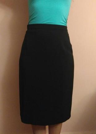 Юбка миди чёрная классика