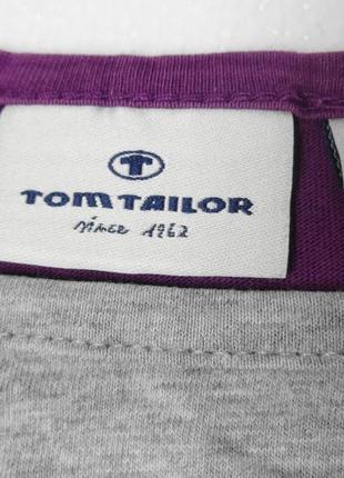 Tom tailor. реглан, туника, обманка. 128 размер.3 фото