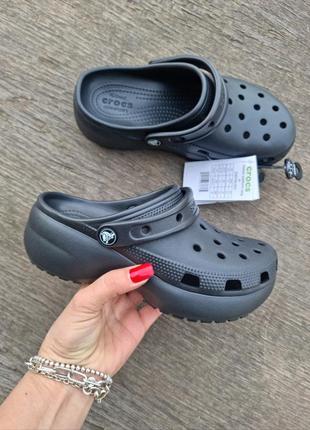 Сабо на платформе crocs classic platform w7-37/38