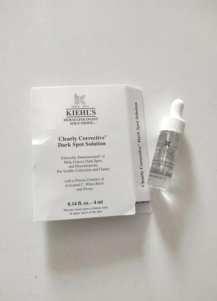 Сироватка для рівного тону шкіри kiehl`s clearly corrective dark spot solution