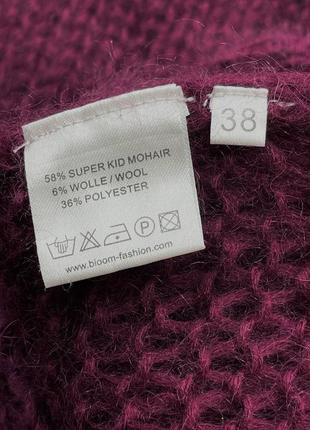 Шикарный теплый свитер кофта джемпер из мохера7 фото
