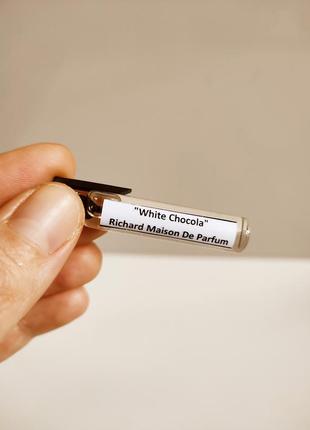 Парфуми відлівант унісекс white chocola від richard maison de parfum ☕ пробник 2мл