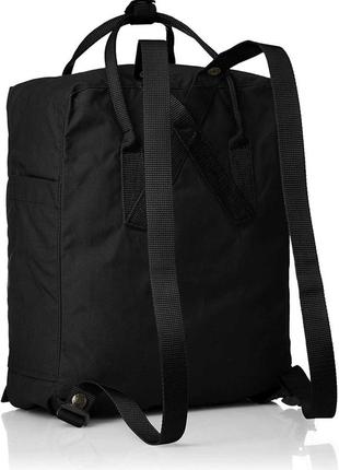 Чорний рюкзак міський, сумка fjallraven kanken classic, канкен класік. 16 l7 фото