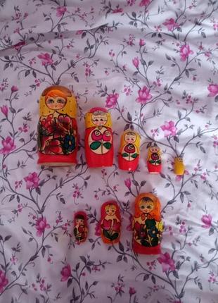 Дві матрьошки 5 в 1    і   3 в 1