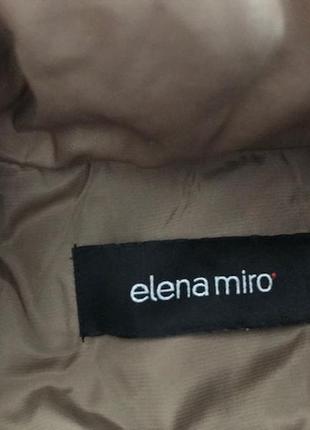 Демисезонная куртка благородного цвета от дорогого бренда elena miro, размер укр 50-52-548 фото