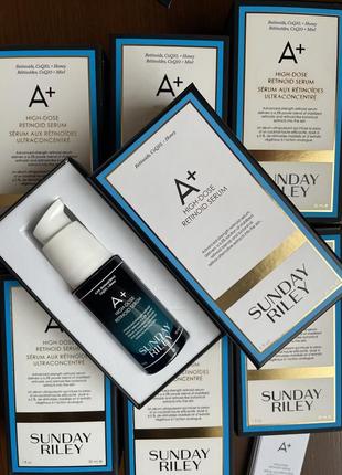 Потужна сироватка з ретинолом sunday riley a+ high dose retinoid serum1 фото