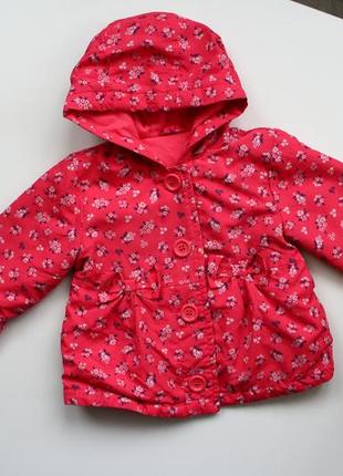 Курточка весенняя 3-6, 6-9 месяцев.