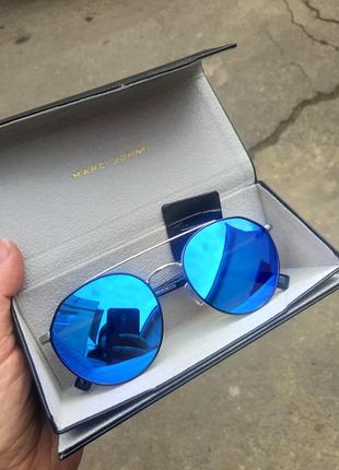 Фірмові дзеркальні круглі окуляри marc john polarized