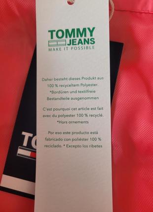 Теплая зимняя куртка, пуховик, tommy hilfiger jeans, original, xs5 фото