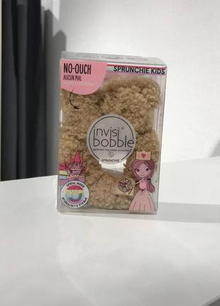 Резинка-браслет для волос детская invisibobble sprunchie kids teddy