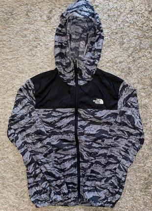 Вітровка the north face camo, оригінал, розмір xs