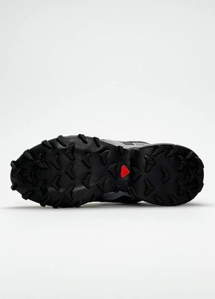 Мужские кроссовки salomon speedcross 3 black grey 4 расцветки2 фото