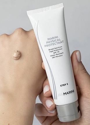 Солнцезащитный крем для лица physical protectant spf 45 jan marini