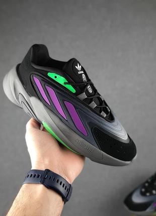 Кроссовки adidas ozelia black/violet8 фото