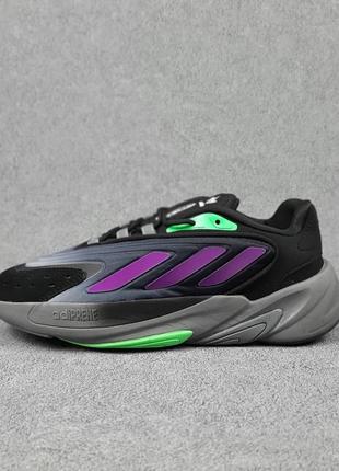 Кроссовки adidas ozelia black/violet10 фото