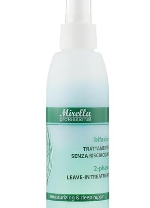 Mirella professional basic salon 2-phase leave-in treatment - двофазне оновлююче засіб для пошкодженого волосся