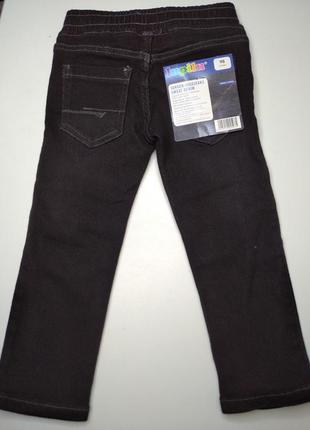 Брюки джинсы на легком флисе2 фото