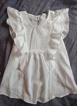 Бомбезная хлопковая блуза