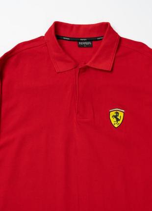 Ferrari polo shirt поло футболка2 фото