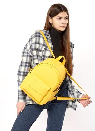 Желтый рюкзак2 фото