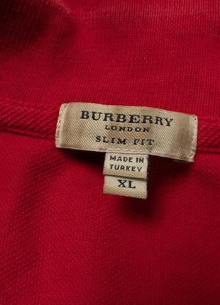 Burberry slim fit polo shirt поло футболка5 фото