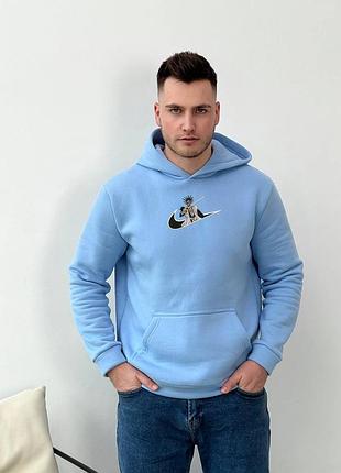 nike m nsw club hoodie po bb blue 2399