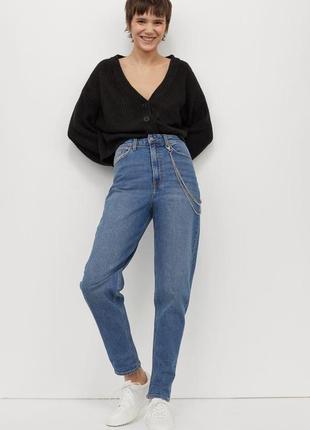 Джинси жіночі h&m mom high ankle jeans3 фото