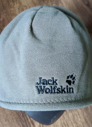 Зимняя тактическая двухсторонняя шапка jack wolfskin оригинал6 фото