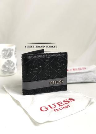 Кошелек мужской guess черный / кошелек мужественный1 фото