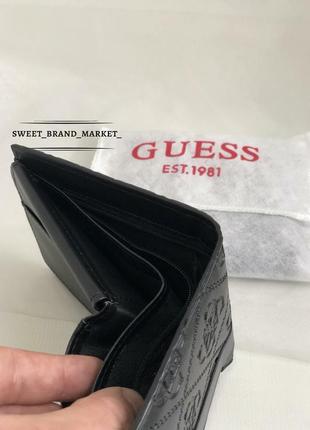 Кошелек мужской guess черный / кошелек мужественный7 фото