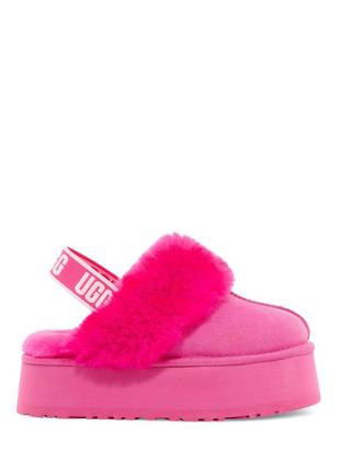 Жіночі капці на платформі ugg funkette rose