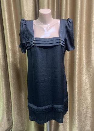 Чёрное лёгкое платье atmosphere, р.16/ 2xl