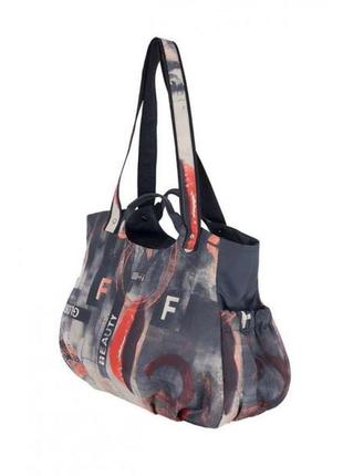 Жіноча текстильна сумка у класичному стилі3 фото