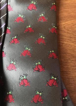 Подарочный набор мужские галстука5 фото