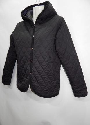 Куртка жіноча демісезонна утеплена двостороння lowrys-стік р.42-44 048gk (тільки в зазначеному розмірі)6 фото