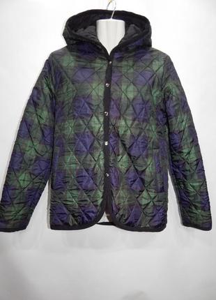 Куртка жіноча демісезонна утеплена двостороння lowrys-стік р.42-44 048gk (тільки в зазначеному розмірі)1 фото