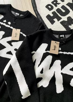 Свитер stussy stock sweater5 фото