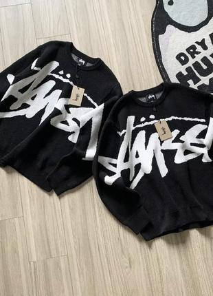 Светр stussy stock sweater