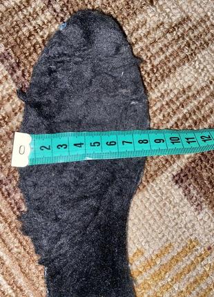 Чорні шкіряні ботфорти, жіночі чоботи зимові 38 розміру4 фото