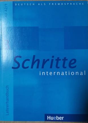 Schritte 3 international. lehrerhandbuch / посібник для вчителя