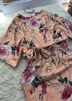 Сукня в квітковий принт1 фото