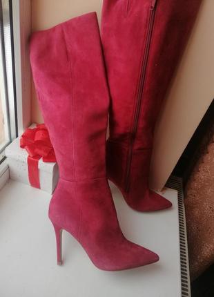 Сапоги замша 38р aldo
